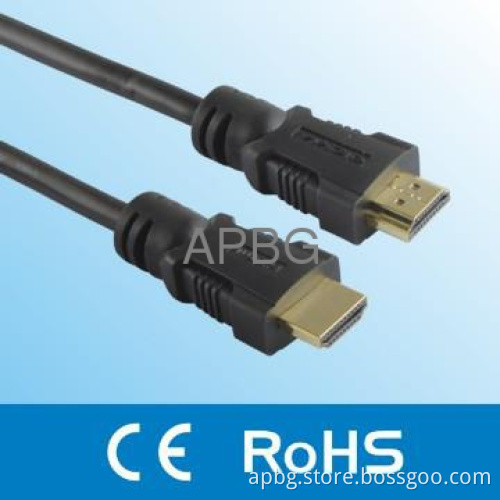 single-color mould HDMI cable for HDTV up to 1080P